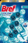 WC valiklis-gaiviklis BREF Color Aktiv Ocean, 3x50g