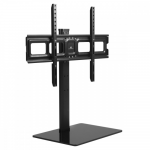 Laikiklis Maclean universalus TV stovas RTV spintelės stovui max 40kg max VESA 600x400 skirtas 32-75' televizoriui MC-386