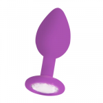 Ouch By Shots Diamond Butt Plug - Regular violetinė
