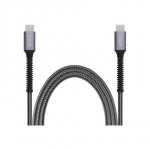 Fixed Fiksuotas | &Scaron;arvų kabelis USB-C/USB-C, 1,2 m, 240 W | FIXDA-CC12-GR
