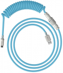 Hewlett Packard (HP) HP HyperX USB-C suvyniotas kabelis lemputė Mėlyna-Baltas