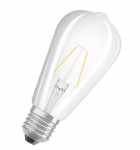 Osram 2,5W LED lemputė LED Retrofit CLASSIC ST, 2700K, E27