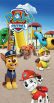 &bdquo;Paw Patrol&ldquo; žaidimų aik&scaron;telės rank&scaron;luostis, paplūdimio rank&scaron;luostis 70x140cm