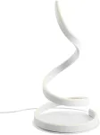 19W LED stalo &scaron;viestuvas SCROLL, baltas, 3000/4000/6000K, dimeriuojamas, 01-4278