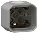 Legrand PLEXO55 pagrindas 2 moduliams pilkas