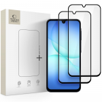 Tech-Protect Glass Fit+ 2-pack apsauginis stiklas skirta Samsung Galaxy A16 4G / 5G / A26 5G / A17 4G / 5G - juodas