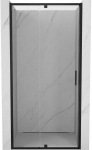 Du&scaron;o durys Mexen Exo, varstomos, 125 cm, transparent/juodas