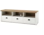 TV staliukas TV stovas Imv Provence, 160 cm, baltoji pu&scaron;is/ąžuolas