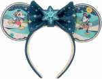 Loungefly Disney Mickey & Minnie Holiday headband