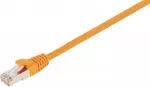 Goki Fuj:tech CAT6A S/FTP -verkkokaapeli, 0.25 m, oranssi