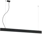 Pakabinamas &scaron;viestuvas 44W LED pakabinamas linijinis &scaron;viestuvas SASA, juodas, 4000K, DALI, 1700mm, 3917-00170-4-B-P-D3