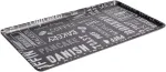 Tray GN 1/3, with pattern, juodas