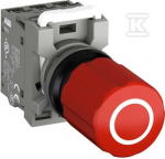 ABB CE3P-10R-11 SAUGOS MYGTUKAS 1NO1NC RAUDONAS