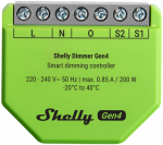 Shelly Dimmer GEN4 I&scaron;manusis 1 kanalo Wi-Fi, Zigbee dimeris