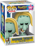 FUNKO POP! Vinilinė figūrėlė: Kempiniukas Plačiakelnis - Kalmaras Čiuptuvas, 9 cm