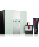 Set Prada: Luna Rossa Carbon, Eau De Toilette, For Men, 50 ml + Luna Rossa Carbon, Revitalized, Du&scaron;o želė, Body, 75 ml