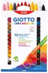 Giotto Cera dvipusės va&scaron;kinės kreidelės, 24 spalvos (385068)