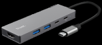 Dokstacija Trust Dalyx 5in1 USB-C Multiport