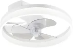 30W LED lubinis &scaron;viestuvas su ventiliatoriumi ESPERO, baltas, CCT