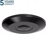 Czujnik 360 laipsnių judesio jutiklis IP20, 2000 W, itin plok&scaron;čias - 2,5 cm, juodas
