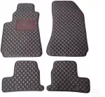 Kilimėliai QuiltyMats ALFA Romeo BRERA 2005-2010 (4 vnt.), Juodas-Raudona /16-14