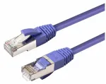 Microconnect MC-SFTP6A20P, 20 m, Cat6a, S/FTP (S-STP), RJ-45, RJ-45, Violetinė