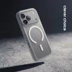 Balta &bdquo;MagSafe&ldquo; dėklas iPhone 18 Pro Max / 17 Pro Max