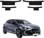 GrizzGlass Juoda techninė HeavyDuty Juodas danga slenksčiams, skirta Renault Clio 6 (2026) [4w1] (GRZ21636)