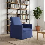 Sofa Krėslas Policijos mėlyna 70 x 81 x 82 cm Aksomas