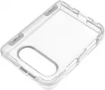 Case for iPhone Duo Forcell F-Protect 4sD-i Clear 2.5 mm Premium Hinge transparent