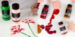 Akriliniai dažai Liquitex Basics Fluid 118ml 620 vivid red oranžinis