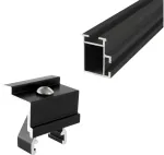 Jual As Jual montavimo rinkinys eternito stogui 20 saulės modulių, i&scaron;dėstytų 2 eilėmis, maks. modulio plotis = 1134 mm.
