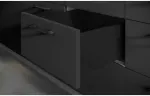 AXIS PRO GTV Drawer, H=168 mm, L=400 mm, soft-close, full extension, juodas (C)