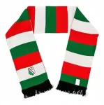 Legia Warszawa &scaron;alikas 22 - Herbas - dryžuotas - spalvos