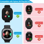 4 vnt. Nailono apyrankės vaikams, suderinamos su Xplora X6/anio 6