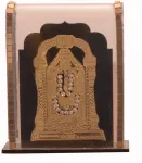 Purpledip hindu religinė dievo thirupathi balaji miniatiūrinė statula-idolas namų &scaron;ventyklai, parduotuvės prekystaliui/lentynai arba biuro stalui (11026)