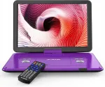 Vaizdo grotuvas Riff Ne&scaron;iojamas Dvd grotuvas 17.5" Usb/sd video žaidimai 5000mah akumuliatorius nuotolinio valdymo pultas