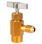 Winomo dozavimo skardinė R-134a Ac &scaron;altne&scaron;io čiaupas 1/2" sriegio butelio įrankis