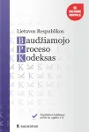 KNYGA Lietuvos Respublikos baudžiamojo proceso kodeksas. Papildytas leidimas 2026 10 01