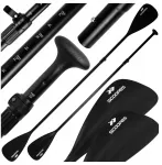 Scoopes Blade 2w1 irklas, sulankstomas baidarių irklas Sup lentai, reguliuojamas, 4 dalių, 165-225 cm