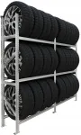 Stovas padangoms, ratams 24 vnt. metalinis tvirtas Metalsistem