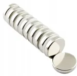 100 vnt. Neodimio magnetai 5x2 mm, N42 cilindriniai