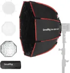 Smallrig ra-d60 parabolinis softbox, 23.6 col. greito atleidimo softbox su ne&scaron;iojimo dėklu, suderinamas su Smallrig rc 60b cob video &scaron;viestuvu, skirtas foto studijai, vaizdo įra&scaron;ų filmavimui, portretų fotografavimui - 4682