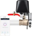 Jinvoo i&scaron;manusis vandens vožtuvas, Wifi vandens vožtuvas, patobulinta i&scaron;manaus vandens vožtuvo uždarymo versija, automatinis rutulinio ventilio drėkinimo laikmatis, suderinamas su Alexa ir Google