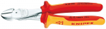 Žnyplės &scaron;oninio kirpimo X-Cut 200mm VDE TT, Knipex