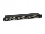 Equip Patchpanel 48x RJ45 Cat6 19" FTP 1HE ISO/IEC hellgrau