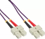 InLine Pluo&scaron;tas Patchcord SC / SC, 50 / 125&mu;m, OM4 2m (83502P)