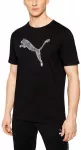 Puma Mar&scaron;kinėliai Vyrams Cat Basic Tee Juodas