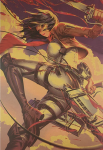 Plakatas Attack on titan