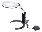 Didinamasis stiklas su sulankstomu stovu Zeno Desk D7 2x L70443 LEVENHUK